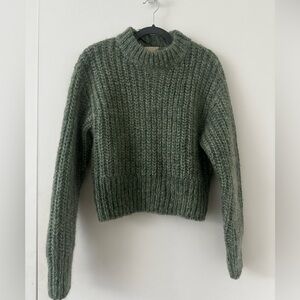 Green Wool Sweater